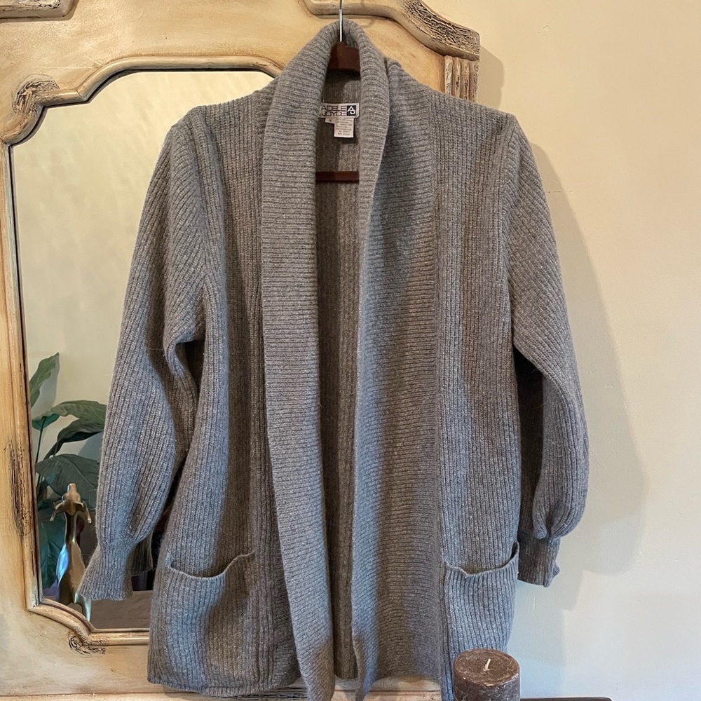 Vintage Lambswool Cardigan ~ Unisex